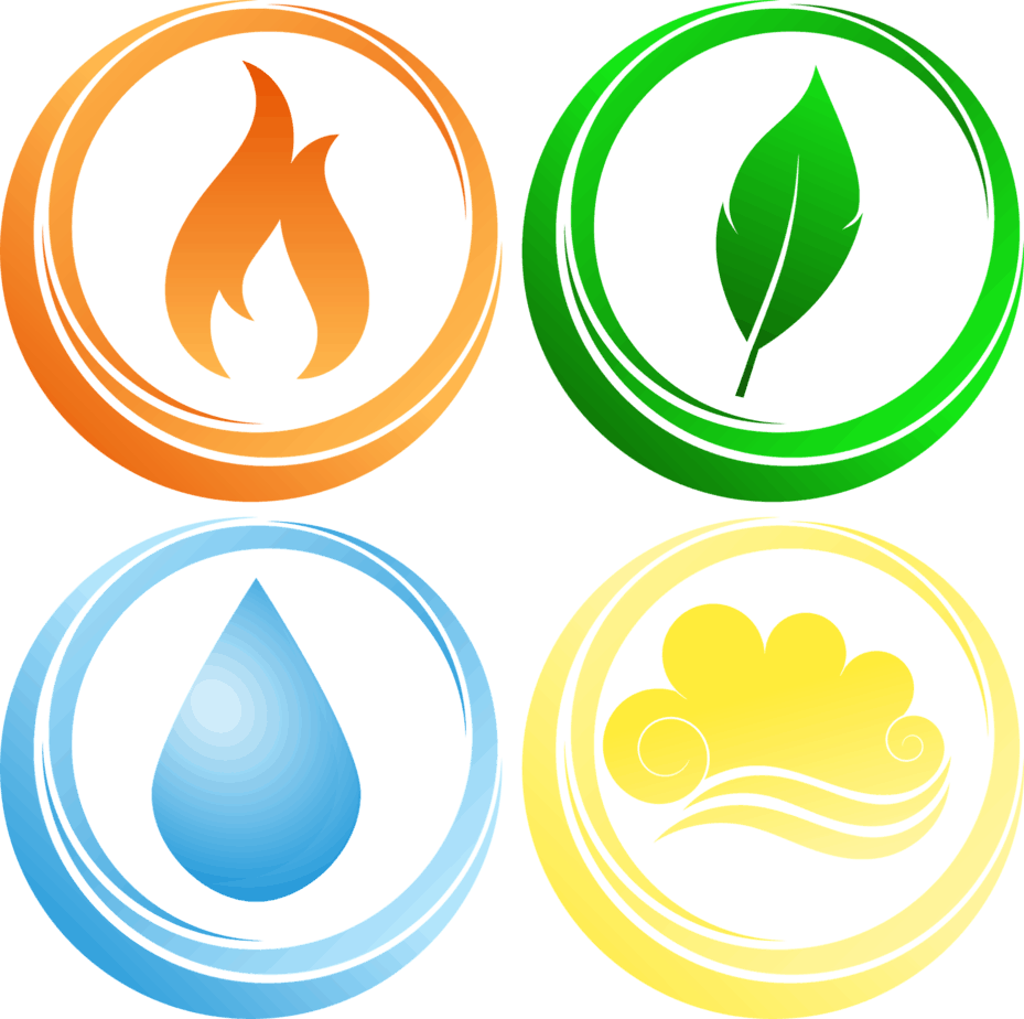 Spring Time! Welcome Balance into Your Life with The Four Elements: Fire, Earth, Air, Water.